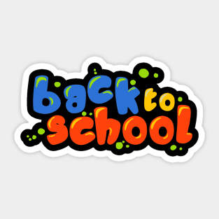 Preppy school supplies Sticker